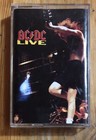 AC/DC Live Cassette 1992 Atco Records Hard Rock Produced by Bruce Fairbairn