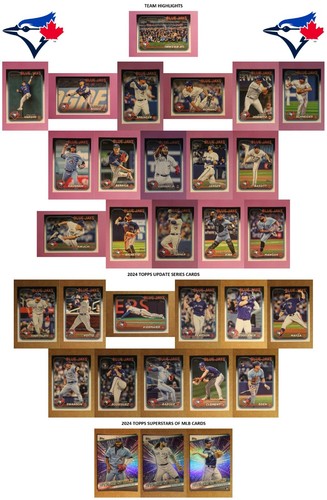 Topps Baseball Card Team Sets - Toronto Blue Jays - 1978 Thru 2025 - Picture 98 of 101