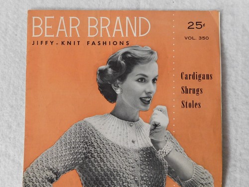Libretto moda maglia Jiffy marca orso VINTAGE 350 modello maglia libretto - Foto 2 di 9