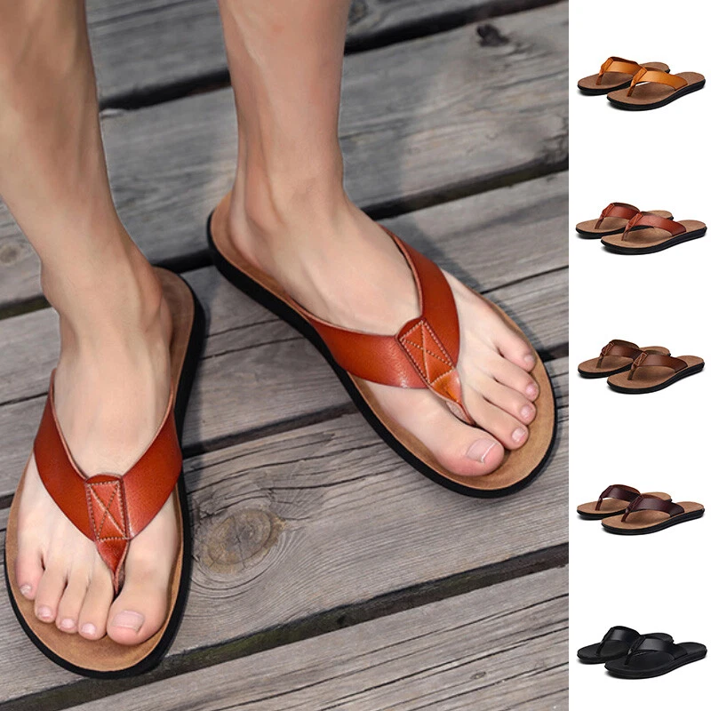 Thong slippers hotsell men