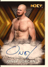 ONEY LORCAN 2017 TOPPS WWE NXT ON CARD BRONZE AUTO /99