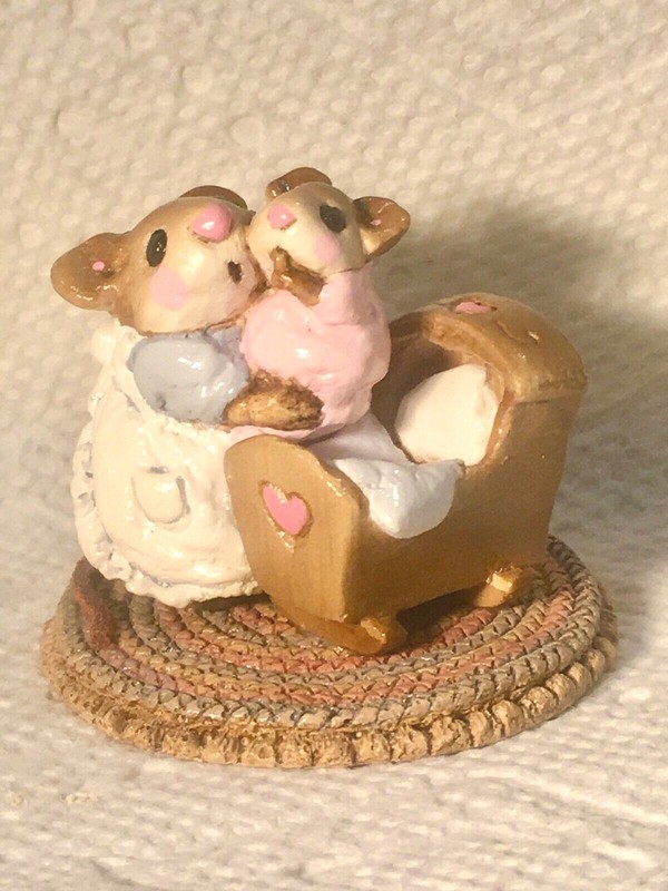 WEE FOREST FOLK  BEDDY-BYE MOUSEY  MINT WITH BOX