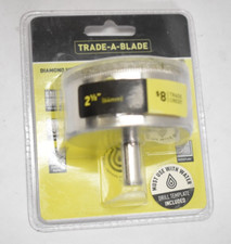 Trade-A-Blade Diamond Hole Saw Coated Drill Bit 64mm 2-1/2" Drill Template