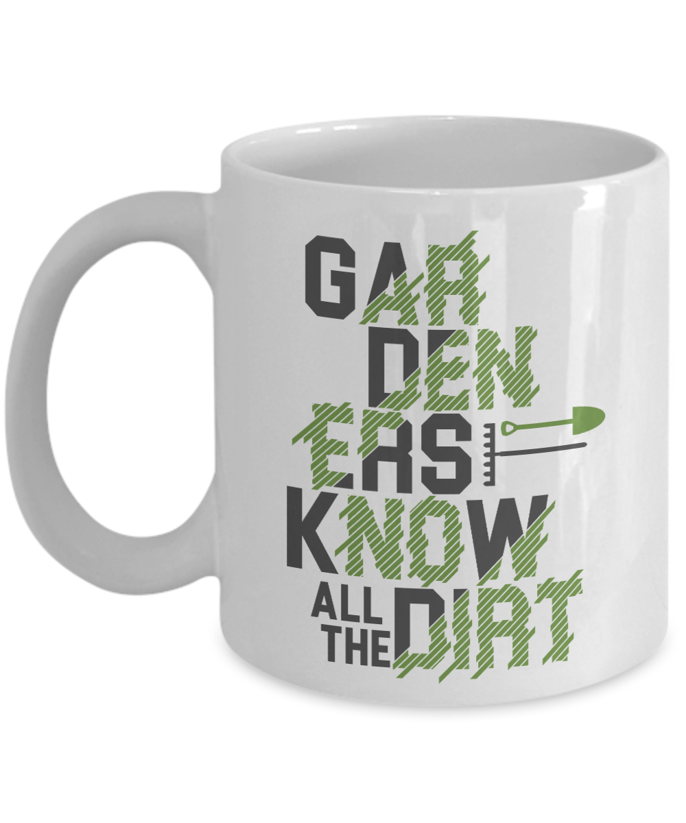 Gardeners' Ceramic Coffee & Tea Mug for Gardening Enthusiasts