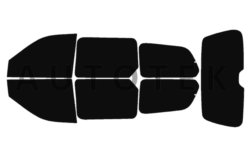 Película precortada en todos los lados + ventana trasera cualquier tono % para Kia Sedona 2002-2005 Foto 2 de 4