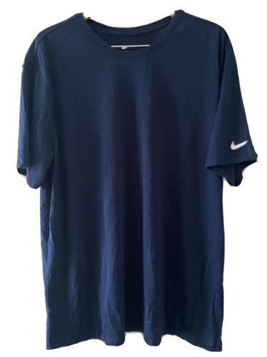 T-shirt uomo Nike Dri-Fit taglia XL blu navy - Foto 2 di 4
