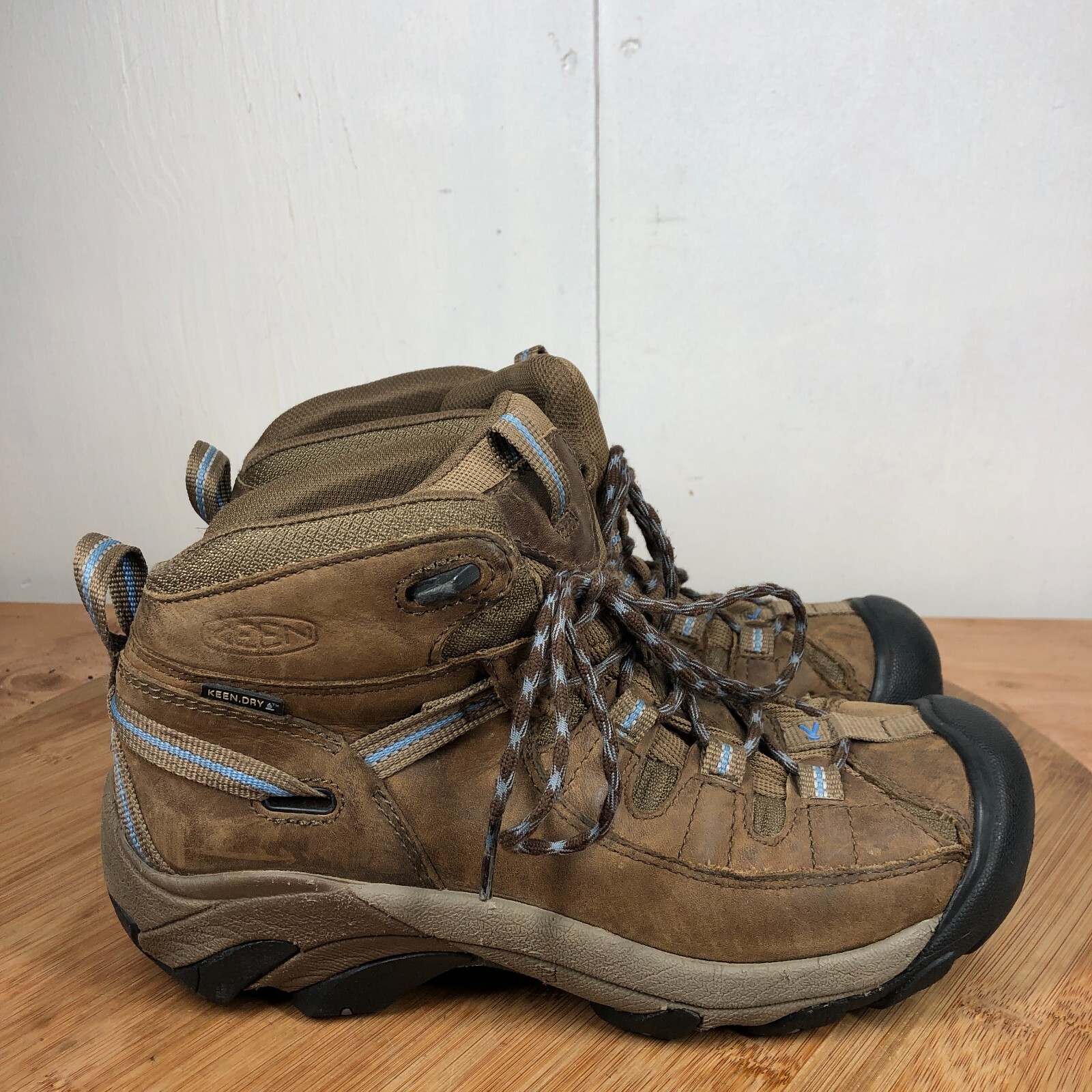 Stivali Keen Donna 8 Targhee II Escursionismo Impermeabili Pelle Scarpe da passeggio