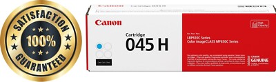 Canon 045 H Cyan Toner Cartridge 1245C001 045H High Capacity 1245C001