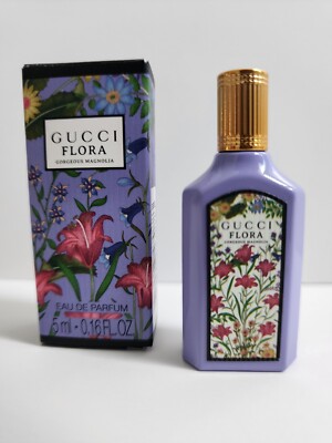 GUCCI FLORA GORGEOUS MAGNOLIA SAMPLE EAU DE PARFUM 5 ML .16 OZ
