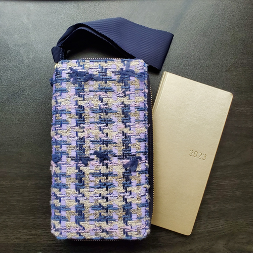 Hobonichi Malhia Kent Mauve Tweed Weeks Cover 2023 - Imagen 4 de 22