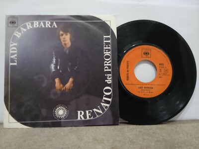 RENATO DEI PROPHETI - LADY BARBARA 1970 45 RUNDEN ITALIEN SEHR GUT