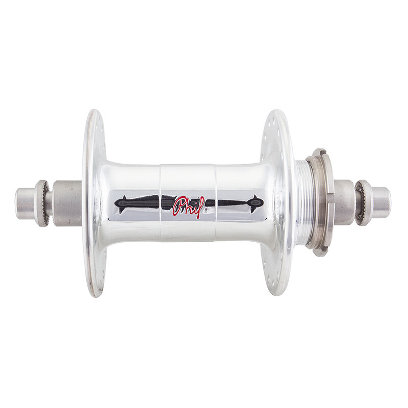 【引越セール中！！】 ローフランジトラックハブ リア 32H PHILWOOD* low flange track hub rear (silver) - BLUE LUG