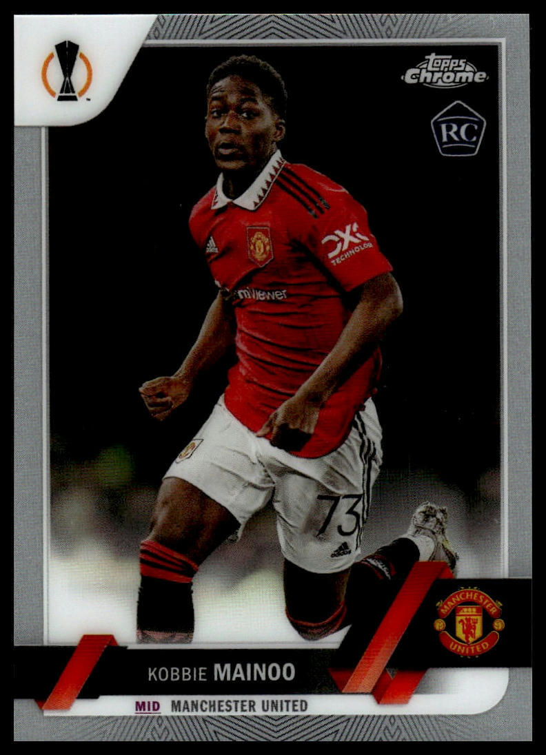 2022-23 Topps Chrome UEFA Club Competitions #118 Kobbie Mainoo