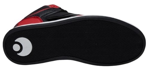 Osiris NYC 83 CLK Red Black Black Mens Hi Top Skate Trainers - Picture 4 of 4