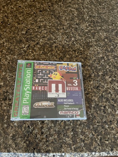 NAMCO MUSEUM VOL.3 SONY PLAYSTATION 1  PS1  PAL-FR  COMPLETE Good Condition 0711719639923