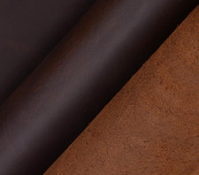 Tooling Leather Thick Cowhide Skin Crazy Horse Crafting Arts Leather Material