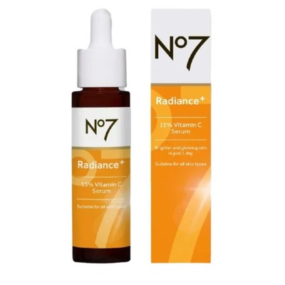 No7. Radiance+15% Vitamin C Serum 25ml hyaluronic skin aging hydrating wrinkles