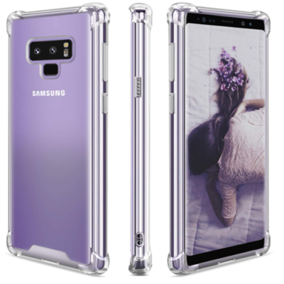 DQG per Ulefone Note 9P Custodia, Nero Ultrasottile Silicone