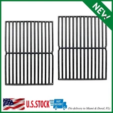 (2-Pack) 15" Cast Iron Cooking Grid Grates Replacement