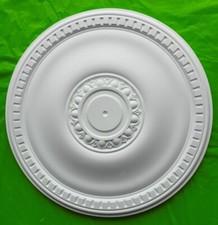 Plaster Ceiling Rose Egg And Dart With Dentil Design 475mm