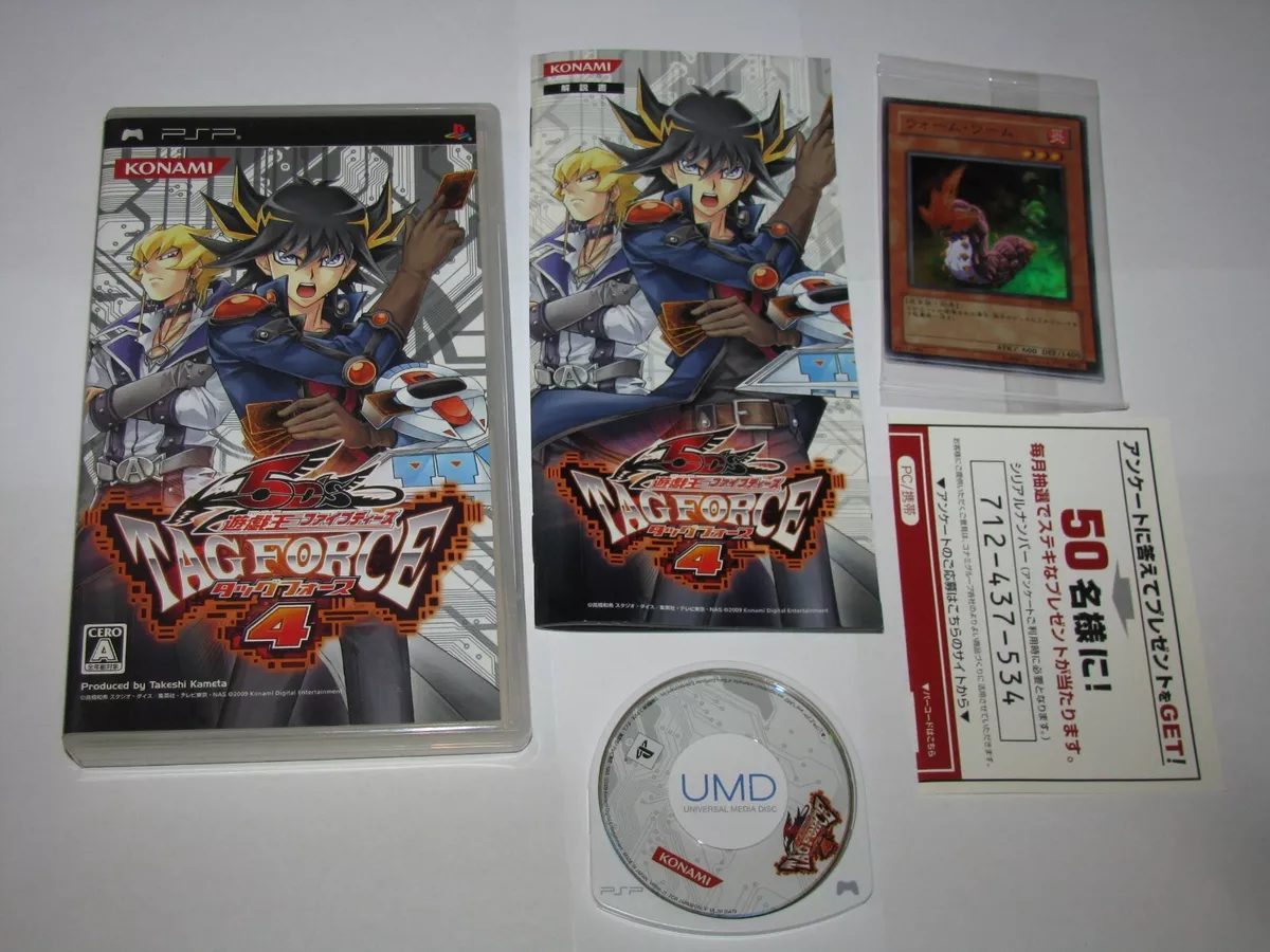 psp YU-GI-OH GX Tag Force GAMES YUGIOH (Works On US Consoles) REGION FREE