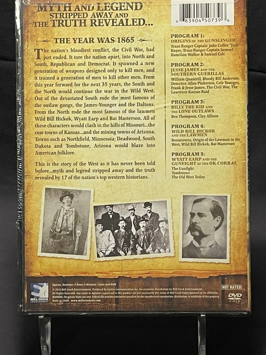 Outlaws and Gunslingers (DVD, 2008) Factory Sealed FAST