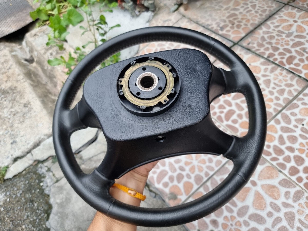 ☆TOYOTA ／TASCAN☆ TOYOTA Genuine JZX90 GX90 Leather Steering Wheel Chaser