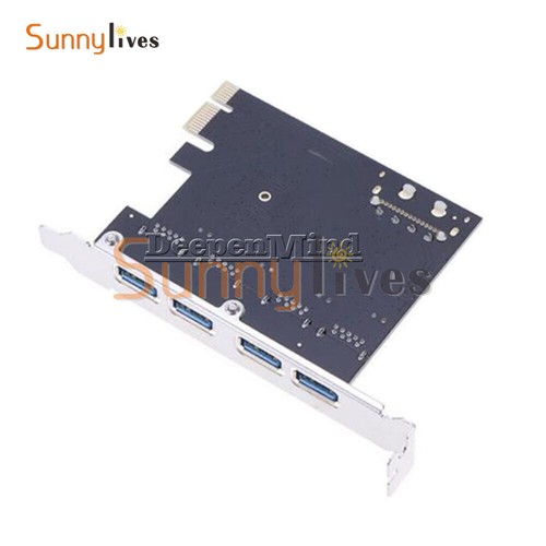 4 Port PCI-E Mini Card Slot Express Expansion to USB 2.0/3.0 Adapter Riser Card - Picture 19 of 26