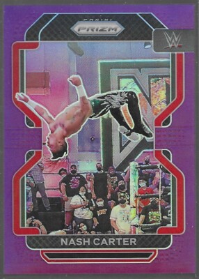 2022 Panini Prizm WWE Nash Carter Purple Prizm /149 (NXT) Team MSK #143