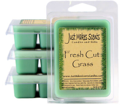 4 PACK - Fresh Cut Grass Scented Wax Melts by Just Makes Scents