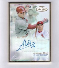 2017 Aledmys Diaz Topps Gold Label Certified Autograph Issue
