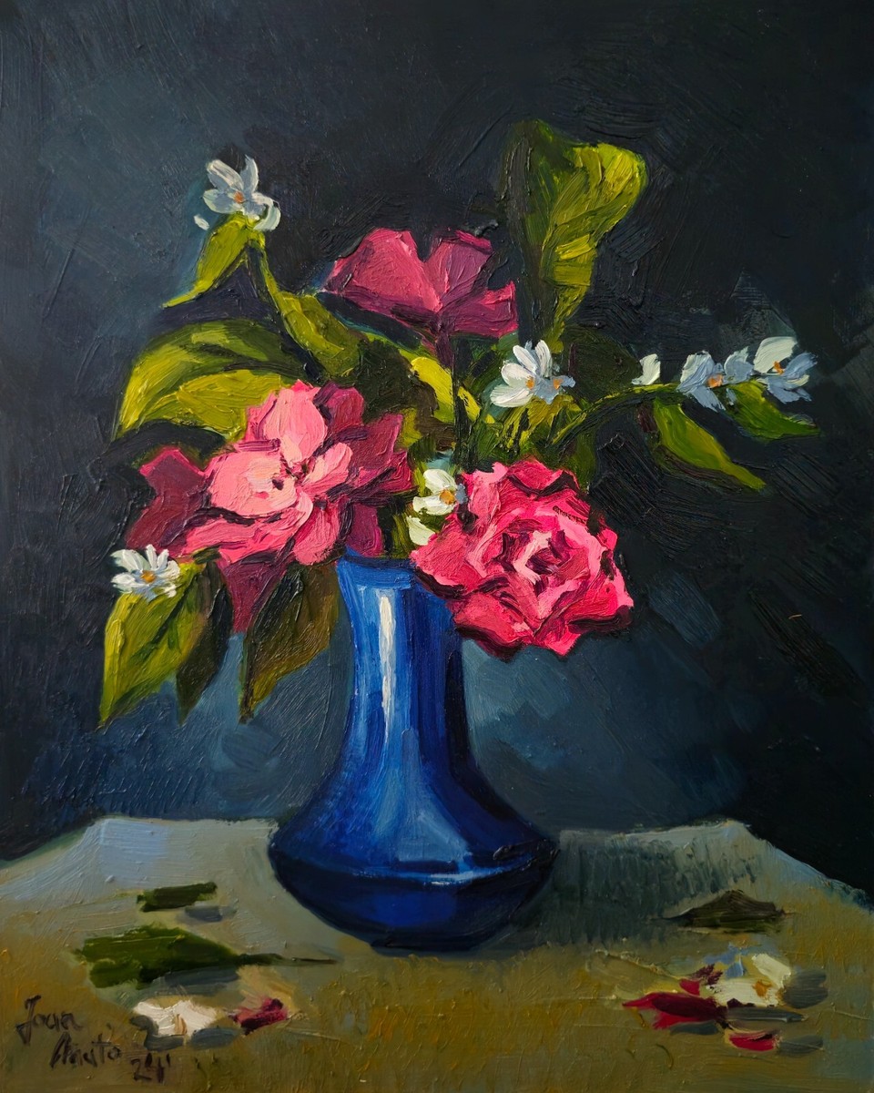 Oil Painting on board ,