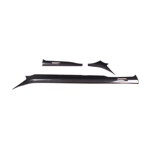 Carbon Fiber Central Control Instrument Trim Strip For Lamborghini URUS 2018-21 - Picture 8 of 9