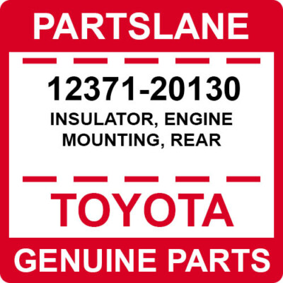 Toyota 12371 20130