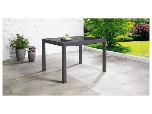 LIVARNO home Alu-Gartentisch »Houston / Toronto«, ausziehbar, grau - B-Ware - Bild 4 von 14