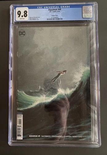 Aquaman #49 (DC, 2019) - Joshua Middleton Variant: CGC 9.8