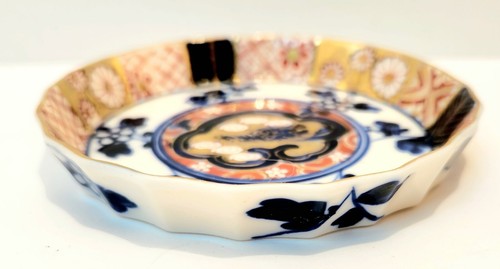 VINTAGE HOKUTOSHA IMARI GESCHÜSSEL BESETZT JAPAN - schön handbemalt - keine Chips - Bild 8 von 11