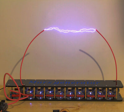NEW 6/10/20 level high voltage Marx generator pulse high voltage arc DIY