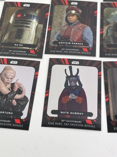 TOPPS ON DEMAND STAR WARS PHANTOM MENACE 20th ANN. 25 CARD Set 8/10 Jar-Jar - Picture 11 of 13
