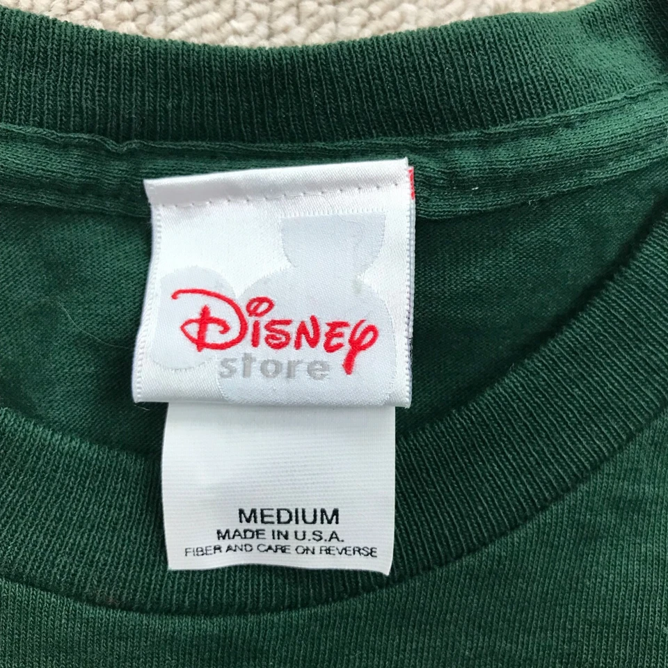 Camisa Leñosa DE COLECCIÓN Disney Buzz Lightyear Niños Verde Mediana Años 90 Toy Story EE. UU. Foto 2 de 4
