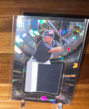 2023 Select Cracked Ice Prizm Jumbo Swatch RC Jasson Dominguez 20/23 Yankees