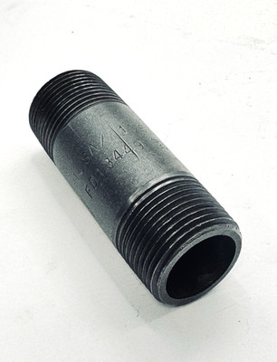 Anvil 1'' x 3-1/2'' Carbon Steel Seamless Pipe Nipple Sch 80 SA/A106B