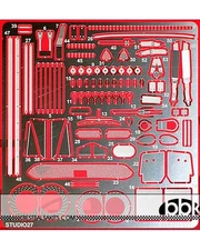 STUDIO27 PORSCHE 911 GT2 PHOTO ETCH DETAIL UP for 1/24 TAMIYA