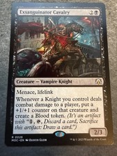 1x Exsanguinator Cavalry - Commander: March of the Machine - NM - MTG