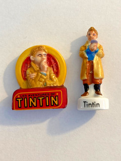 TOP COLLECTION FEVE / FIGURINE / BEAN / LUCKY CHARM TINTIN HERGE 2011 RARE !
