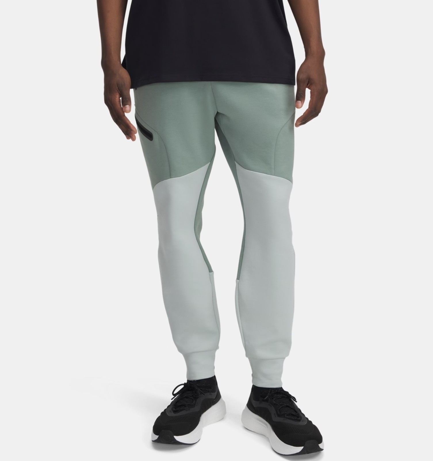 Under Armour Mens Unstoppable Fleece Joggers Pants Size M Green 1379808 348