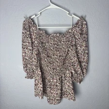 Max Studio Floral Blouse - Women's size S