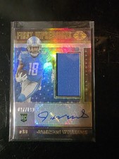2022 Panini Illusions - First Impressions Jameson Williams #029 /199 (RPA)