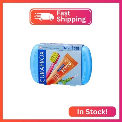 Curaprox Travel Kit - CS 5460 Toothbrush with 'Be You' Toothpaste | 2 CPS Prime