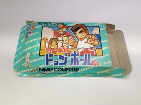 Used Nekketsu High School Dodgeball Famicom Game - Tested, Used, Damaged Appear